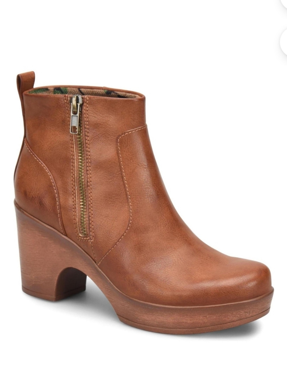 b.o.c. Blakelynn Faux Leather Platform Ankle Boots 7.5 New